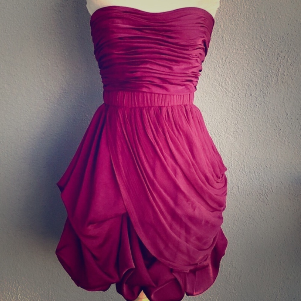 Bebe fuchsia/pink dress